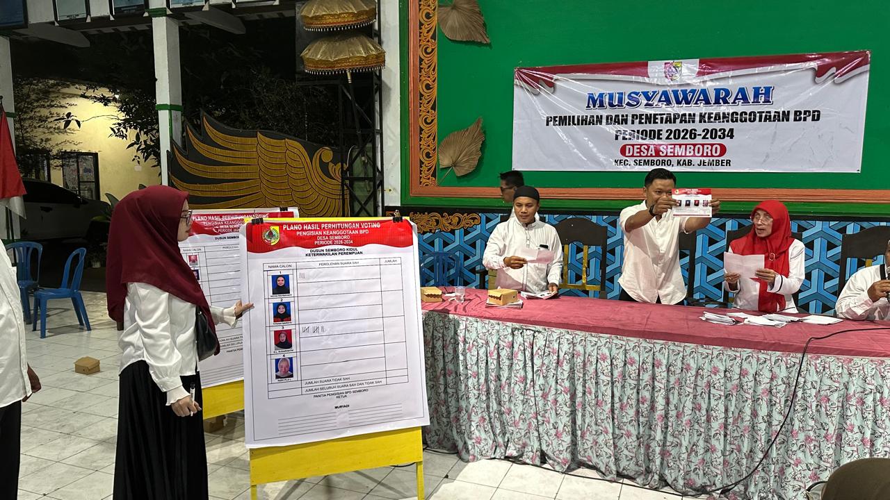 demokrasi-desa-berjalan-lancar-warga-semboro-tetapkan-anggota-bpd-periode-2026-2034-20260704